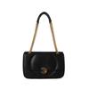 Axillary Bags Women's New Fashion Lock Buckle Handheld Bag Korean Style Solid Leisure Outdoor Versatile Shoulder Bags Chain Bags