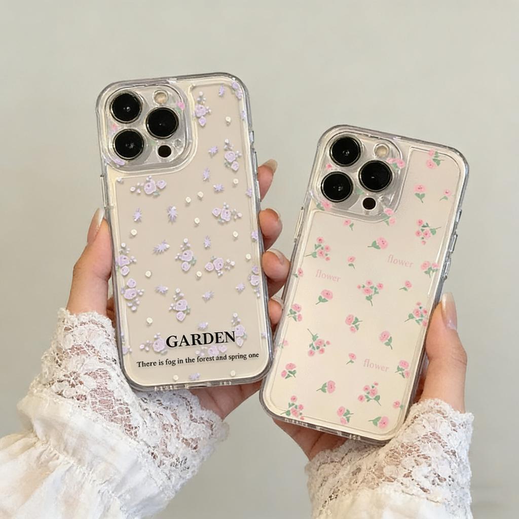 Tulip Rose Floral Phone Case For Xiaomi Redmi Note 15 15C 14 13 12 12S 12C 11 10 10C 13C 10s A2 A3 Pro Plus 4G 5G Soft TPU Cover