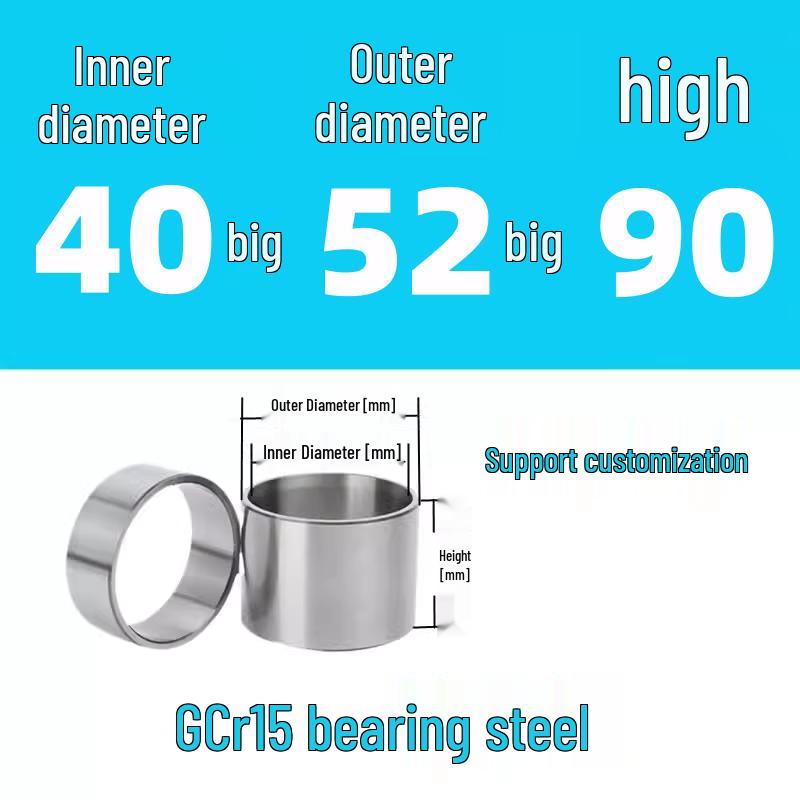 Steel Shaft Sleeve: Inner Diameter 30, Outer Spacer 48/50, Wear-Resistant for Removal and Guide Applications (Inner 35/37/38).
