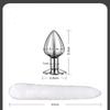 Sexy Fox Tail Anal Plug Anal Toy For Women Adult Sex Product Men Butt Plugs Stainles Steel Anal Plug Cosplay Sex Toys For Couple