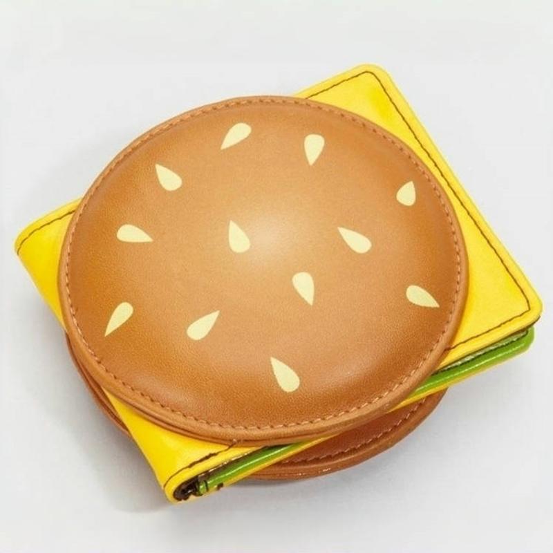 Burger Shaped Women's Cute Wallet Cheeseburger Wallet Novelty Gift Party Exquisite Wallet