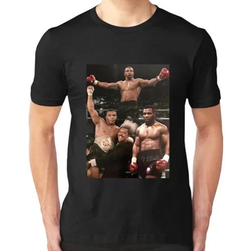 

Boxing Iron Mike Tyson Anniversary TShirt 100 Cotton ONeck Short Sleeve Summer Casual Mens Tshirt Streetwear 4XL
