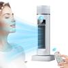 1in1 Personal Air Conditioner Fan, Bladeless Silent Cooler with Humidifier, Portable AC with Timer & Remote for Home Office Desk