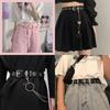 Stylish Heart Chain Waist Belt For Women Perfect For Dresses And Skirts In Silver