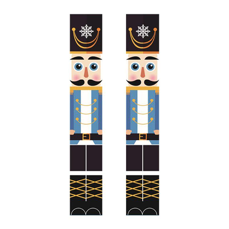 

Высокое качество рождественские баннеры вывеска двери на открытом воздухе дома камин украшения