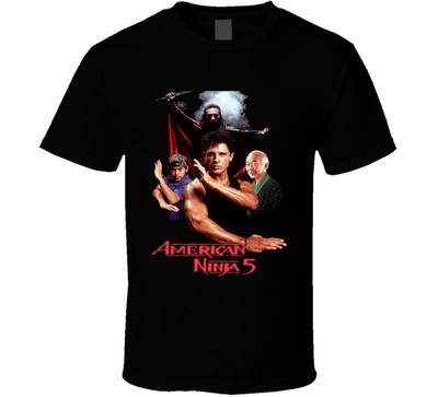 American Ninja 5 80#039;s Martial Arts Action Retro Ninja Movie T Shirt Unisex T-Shirt