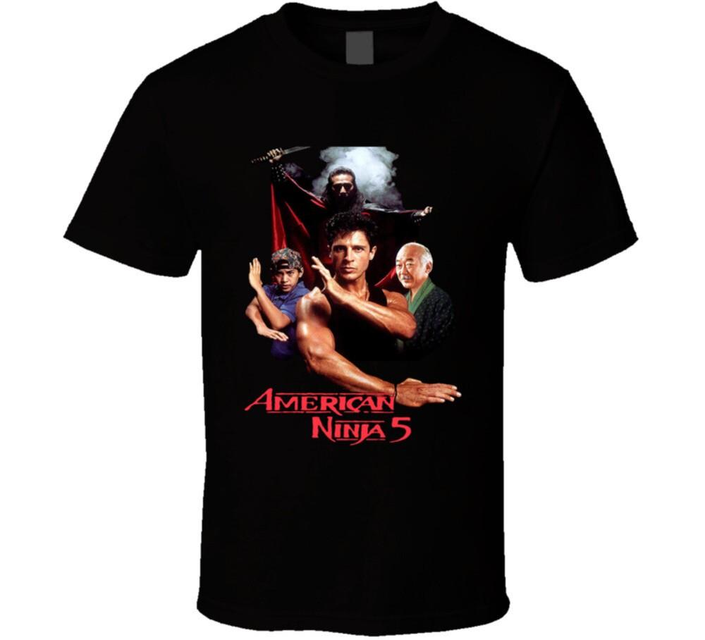 American Ninja 5 80#039;s Martial Arts Action Retro Ninja Movie T Shirt Unisex T-Shirt S