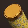 Flower Empty Tea Tin Can Ceramic Green Tea Canister Tea Packaging Box  Tea-leaves Packaging