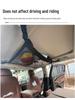 Roof Cargo Suitcase & Travel Clothesline with Mesh Pocket for Outdoor and Off-road Tours