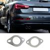 Audiophile Muffler Gasket 2 Pieces Exhaust Gasket Flange Gasket Metal
