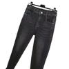 Plus Size Women's Fleece-Lined High Waist Jeans: Slimming, Loose Fit, Wide Hips, Thick Legs, Harem Style.