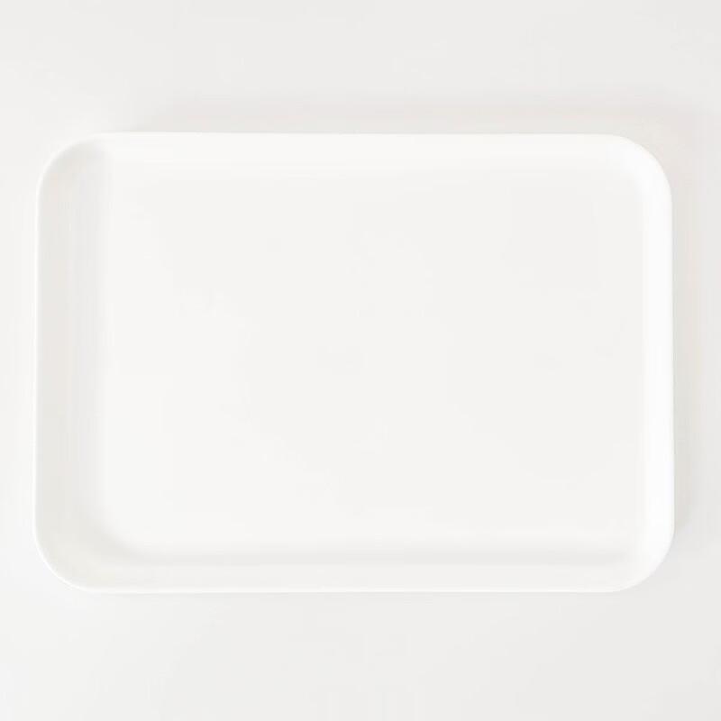 Japanese Style Plastic Rectangular Serving Tray