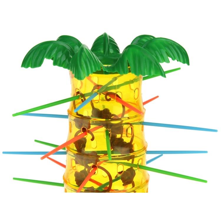 Family Arcade Game Falling Jumping Monkeys Pickaxes