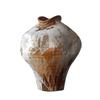 Ceramic Vase Kiln-transformed Coarse Earthenware Jars Flower Vase Flowerpot Chinese-style Retro Cans Home Decoration