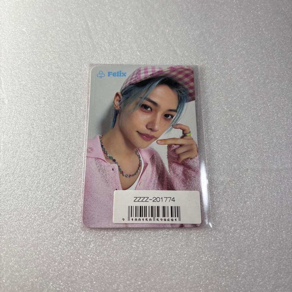 [USED] Stray Kids Felix Seagreen 2024 Sony Music Musical Trading Card