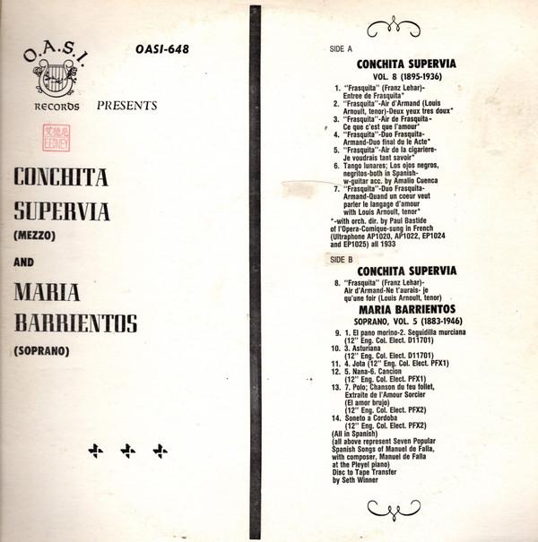 

LP Record FRANZ LEHR MANUEL DE FALLA CON Vol.8 Vol 5 OASI648 O.A.S.I. Record US Classical Used