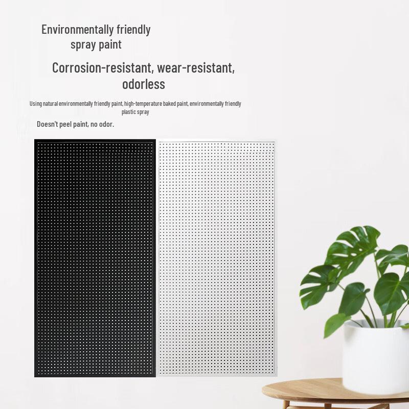 Wall-Mounted Pegboard Organizer for Kitchen & Hardware Tools Accessories