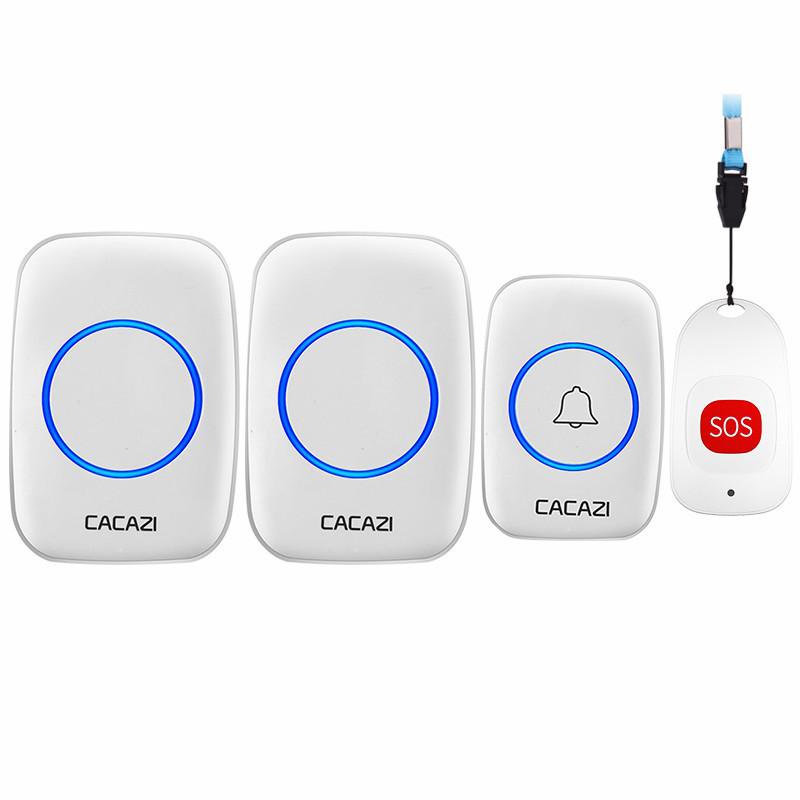 Senior Wireless Emergency Alert Button with Long-Range Remote Control
