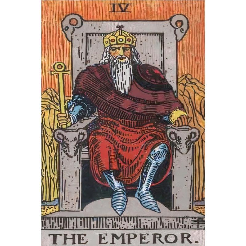 Reprodukcja Grafiki Ściennej Karty Tarota Vintage Retro Dekoracja Ścienna Tarota Druki na Płótnie Estetyczna Dekoracja Domu Pokoju Karta Słońca