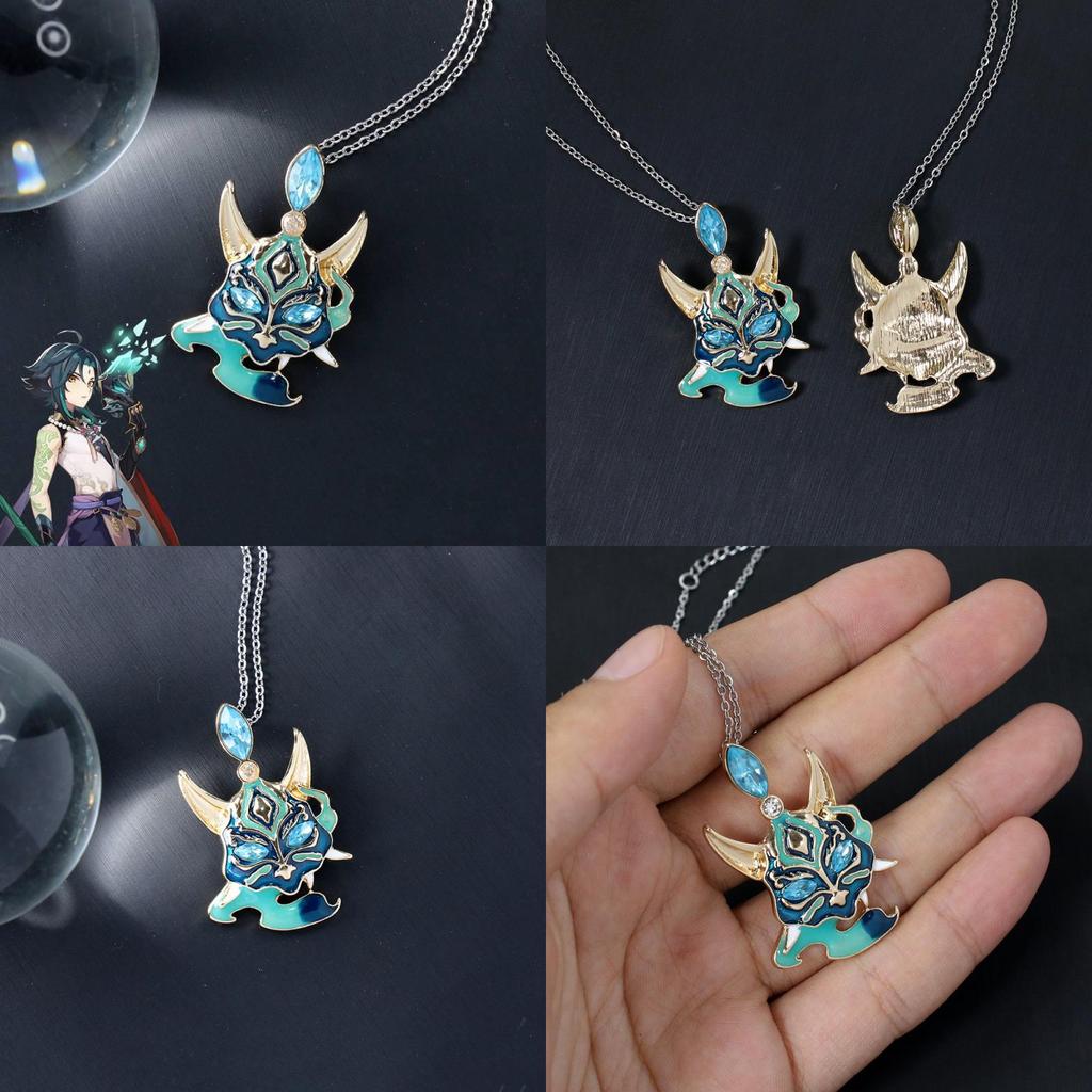 Original God Game Peripheral Jewelry Xioa Pendant Necklace Cartoon Character Gift For Students