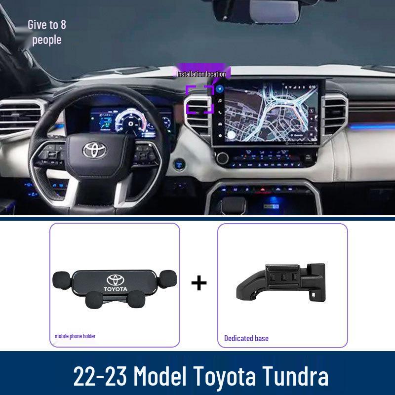 Uchwyt na telefon do konsoli Toyota Tundra 07-23, Uchwyt antywstrząsowy