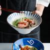 8palcová japonská miska na nudle, salát, rýži, ovoce, polévku, ramen, keramické nádobí do mikrovlnné trouby, miska na zmrzlinu, kokosová miska