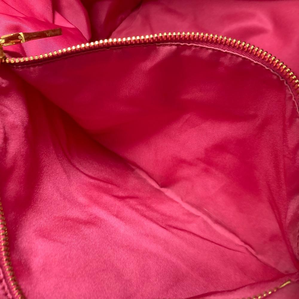 PRADA logo Bag Shoulder Bag Tote Bag Shoulder Bag Nylon / enamel pink