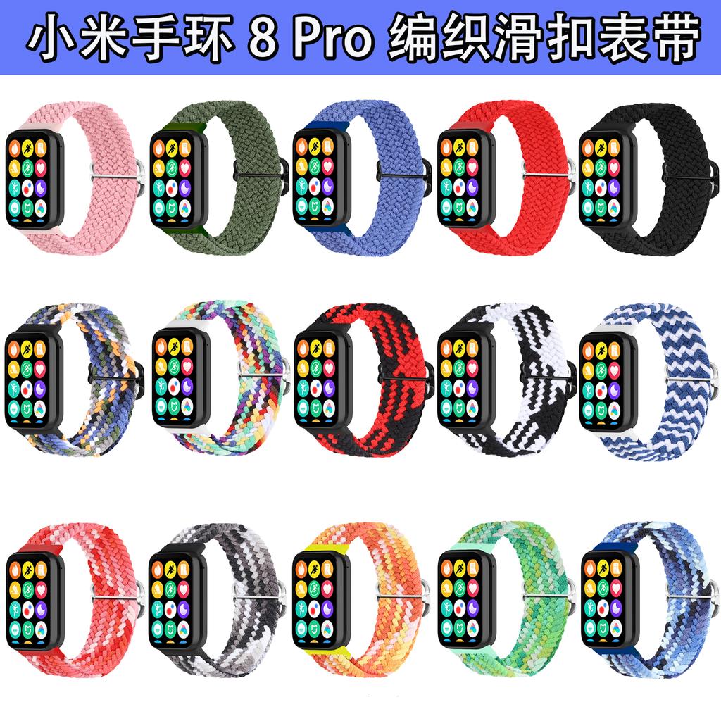 Armband Geflochtenes Nylonband Für Xiaomi Mi Band 8 Pro Armband Für Redmi Watch 4 Smartwatch-Band Correa