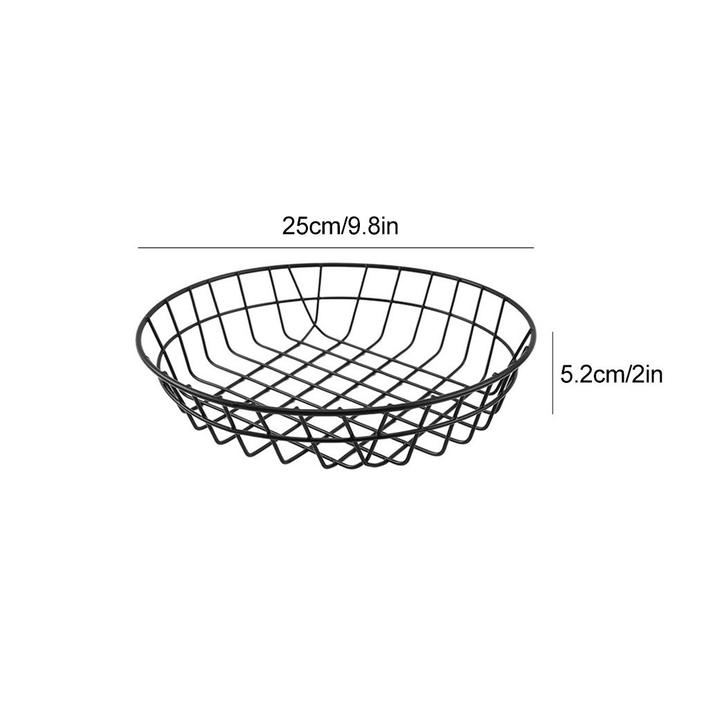 Storage Basket Container Stainless Steel Portable Strainer Heat-resistance Kitchen Accessoies for Chips Fried Chicken