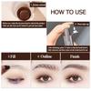 3D Dye Eyebrow Pencil Hairline Anti-smudge Waterproof Lasting Black Brown Brows Large Brush Natural Wild Eyebrow Enhancers Cream