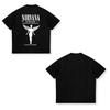Nirvana Retro Band Tshirt Summer New Sports Pure Cotton Unisexs TShirt Unisex and Women Clothing Tees Yk Comfortable Shirt