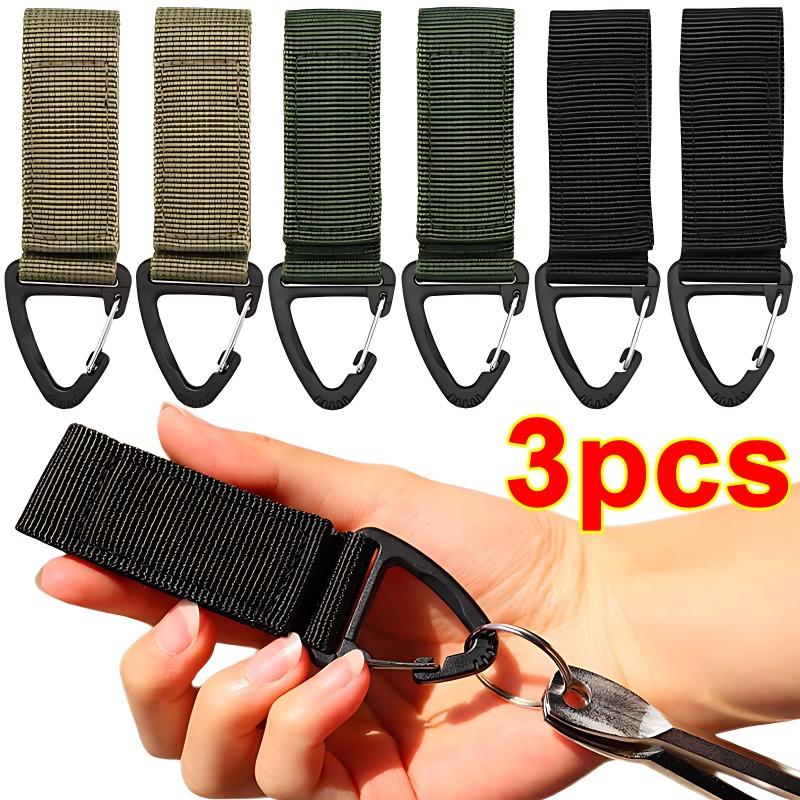 Nylon Gurtband Karabiner Handschuhhaken Outdoor Taktischer Handschuh Kletterseil Verlustsicher Camping Hängeschnalle Werkzeug