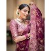 Stylish Unick Weeding Wear and Party Wear Saree for Women ,Blouse (Need To Be Stitched As Per Size And Fit)