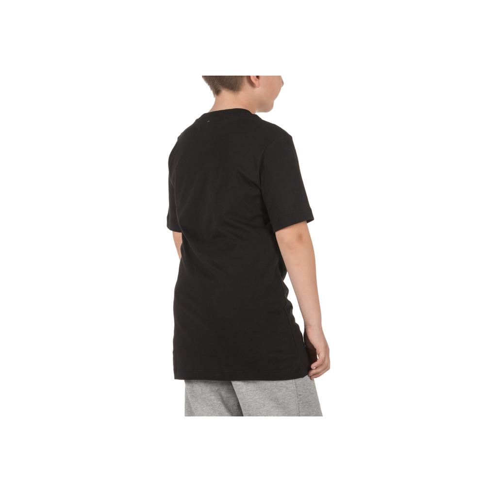 Nike Letter Logo Print Pullover Short Sleeve T-Shirt Kids Tops Black AR5249-014