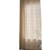 Vintage Hollow Crochet Lace Rod Pocket Sheer Curtain