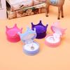 Velvet Jewelry Box Organizer Cute Wedding Ring Box Crown Storage Case Earring Necklace Display Packaging Gift Accessories
