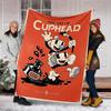 Cuphead Printed Throw Blanket—lightweight,soft,warm;versatile Blanket for All Seasons—perfect As &air-conditioning Throw,nap Blanket