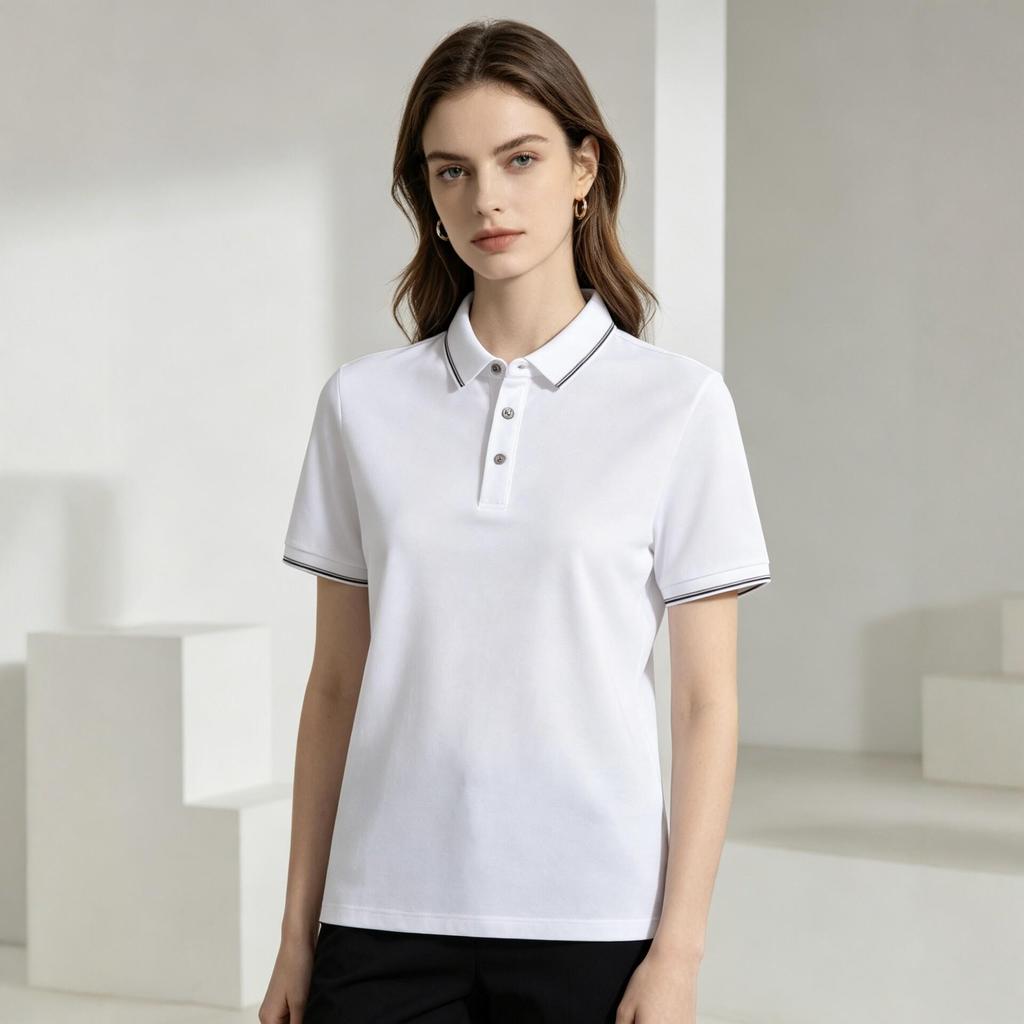 2026 Women's Summer Quick-Dry Golf Polo: Breathable, Short Sleeve, Custom Team Shirt