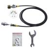 DRYHTEN Soda Water Machine Carbon Dioxide Gas Filling Unit 2.5m Pipe Pressure Gauge, TR 21 Interface