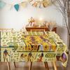 Egyptian Hieroglyphics Rectangle Table Cloth for Table Decor Party Picnic Waterproof Reusable Tablecloth for Tables Dining Room