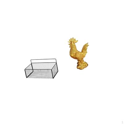 Feng Shui Chicken Figurine Statue Cock Sculpture Home Decorations for Birthday Anniversaries Hotel