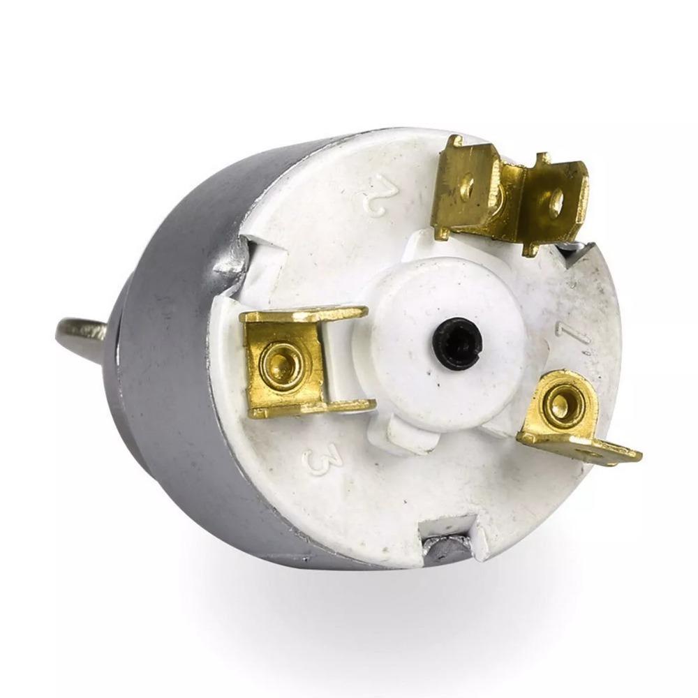Universal 12V Ignition Switch Barrel Kit W/2 Key For Car Motorcycle Boat Tractor Relays 5