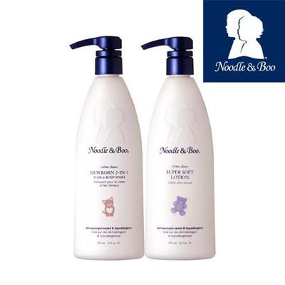 Noodle & Boo großes 2-teiliges Set (neuer Knochen + Lotion)