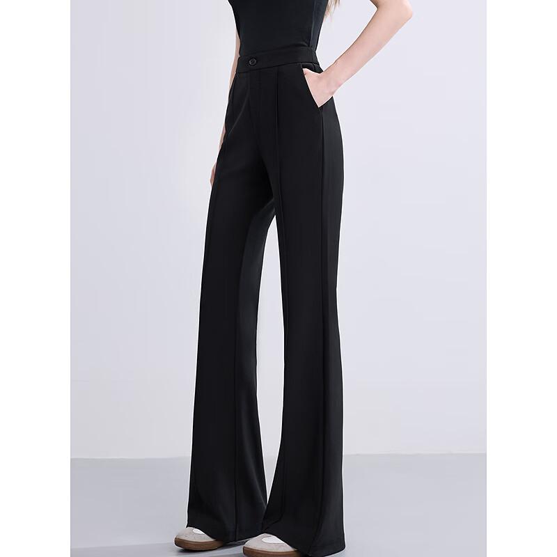 Betu Damen Slim Fit Micro Flare Commuter Hose