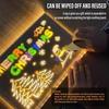 Led Acrylic Drawing Board Luminous Wordpad With Colour Pens Led Note Board Kids Drawing Toy Diy Acrylic Board With Night Light