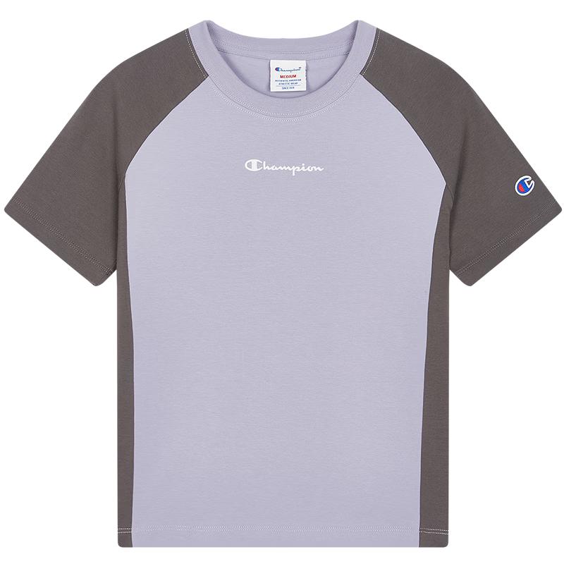 Champion Women's Raglan Sleeve Colorblock Slim-Fit T-Shirt