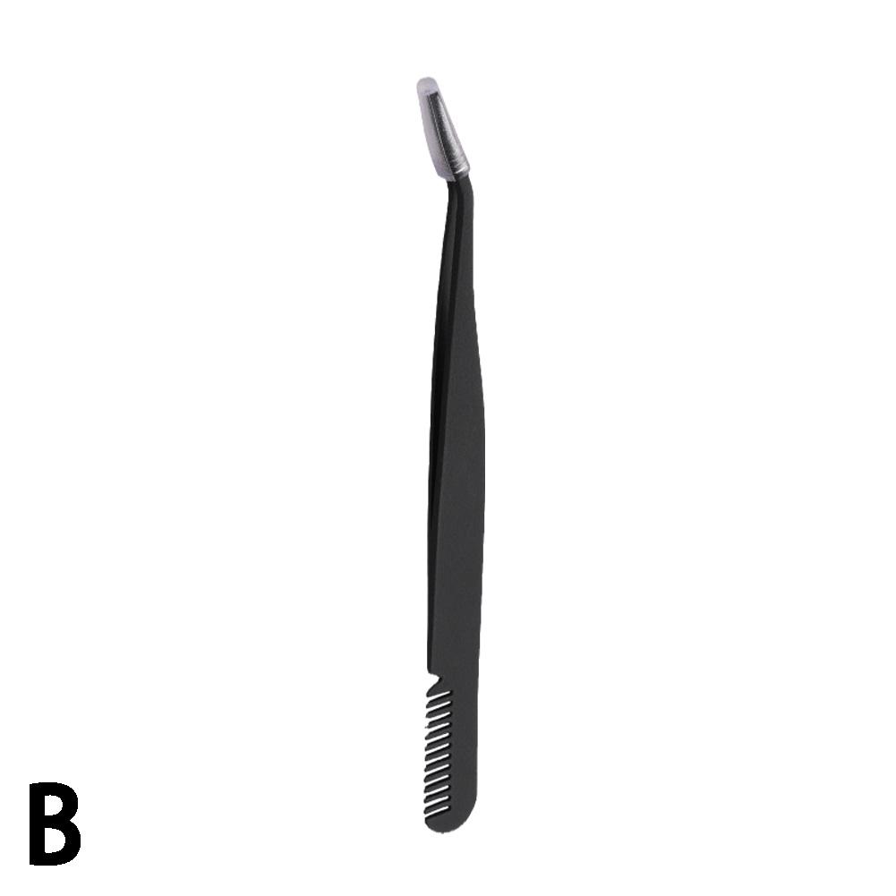 False Eyelash Tweezers False Eyelashes Applicator Steel Eyelash Extension Curler Nipper Clip Clamp Makeup Tools