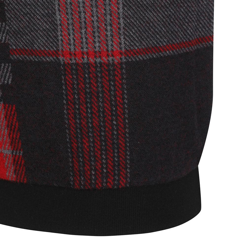 ANEW GOLF Men Check Point Sweater_Bk