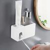 1pc-Automatic toothpaste squeezing device, wall mounted bracket, bathroom accessories