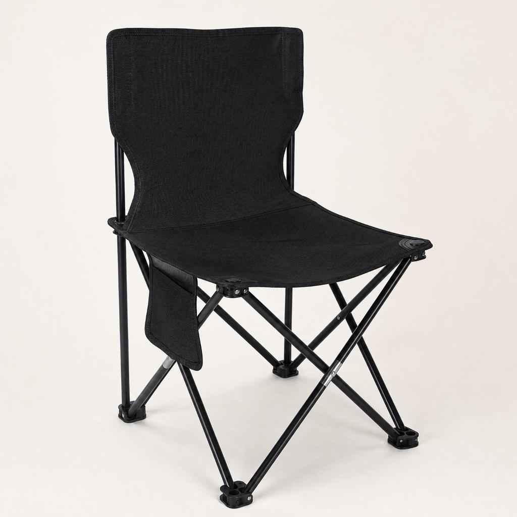 Outdoor Folding Chair with pocket Heavy Duty Foldable Beach Carry Bag for Sketching